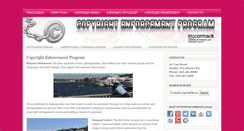 Desktop Screenshot of copyrightenforcementprogram.com